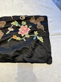 A Chinese embroidered silk Peking opera costume, Republic