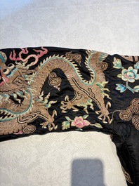 A Chinese embroidered silk Peking opera costume, Republic