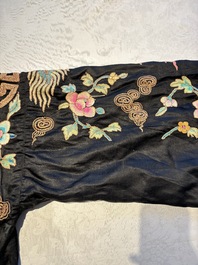 A Chinese embroidered silk Peking opera costume, Republic
