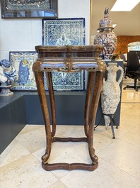 Two Chinese gilt-lacquered stands, 20th C.