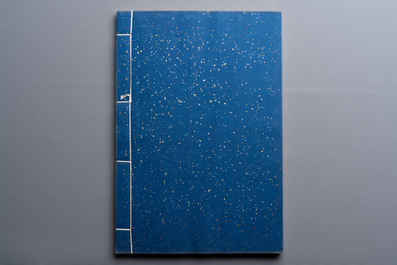 A box with two albums containing 80 woodblocks, 32 of which after Qi Baishi, Rong Bao Zhai studio, Beijing, 1955
