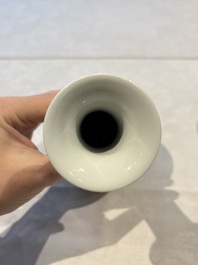 31 Chinese famille rose vases, Qianlong and Jingdezhen marks, 20th C.