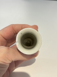 18 Chinese blue and white wares, Kangxi and later