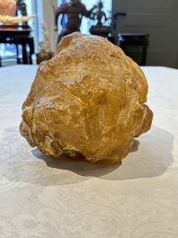 A large lump of copal or amber, 4220 grams