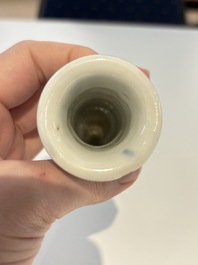 18 Chinese blue and white wares, Kangxi and later