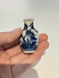 18 Chinese blue and white wares, Kangxi and later