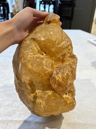 A large lump of copal or amber, 4220 grams