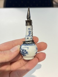 18 Chinese blue and white wares, Kangxi and later