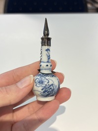 18 Chinese blue and white wares, Kangxi and later