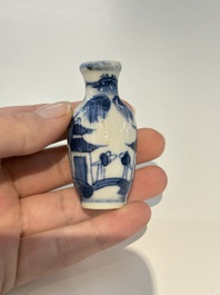 18 Chinese blue and white wares, Kangxi and later