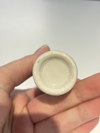 18 Chinese blue and white wares, Kangxi and later