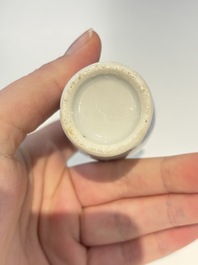 18 Chinese blue and white wares, Kangxi and later