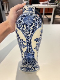 18 Chinese blue and white wares, Kangxi and later