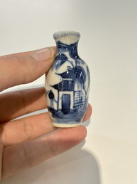 18 Chinese blue and white wares, Kangxi and later