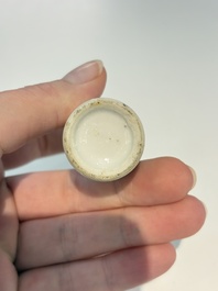 18 Chinese blue and white wares, Kangxi and later