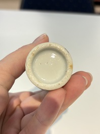 18 Chinese blue and white wares, Kangxi and later