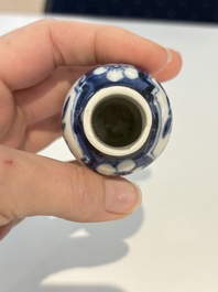18 Chinese blue and white wares, Kangxi and later