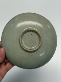A Chinese green 'Jun' plate, Jin