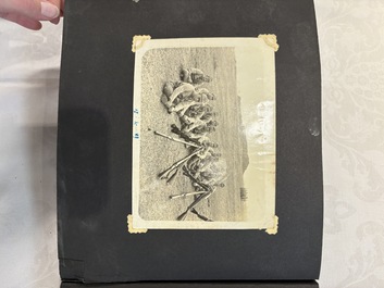 Three photo albums on the Imperial Japanese Army and the people of Southern China and Shanghai, 1936-1942