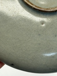 A Chinese green 'Jun' plate, Jin