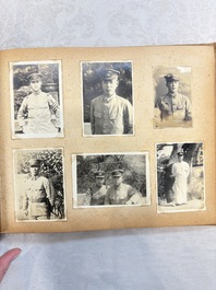 Three photo albums on the Imperial Japanese Army and the people of Southern China and Shanghai, 1936-1942