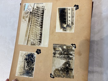Two photo albums on the Japanese naval landing force in Shanghai, Wuhan and Southern China, 1936-1938