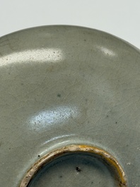 A Chinese green 'Jun' plate, Jin