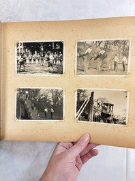 Three photo albums on the Imperial Japanese Army and the people of Southern China and Shanghai, 1936-1942