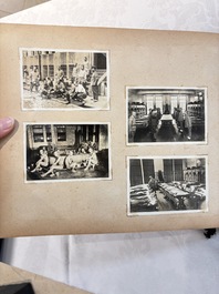 Three photo albums on the Imperial Japanese Army and the people of Southern China and Shanghai, 1936-1942
