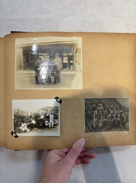 Two photo albums on the Japanese naval landing force in Shanghai, Wuhan and Southern China, 1936-1938