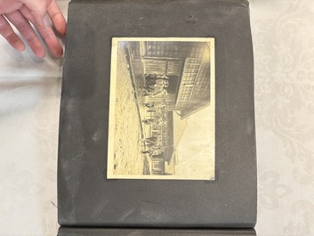 Three photo albums on the Imperial Japanese Army and the people of Southern China and Shanghai, 1936-1942