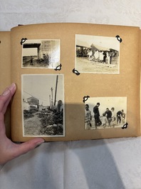 Two photo albums on the Japanese naval landing force in Shanghai, Wuhan and Southern China, 1936-1938