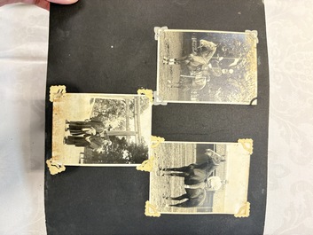 Three photo albums on the Imperial Japanese Army and the people of Southern China and Shanghai, 1936-1942