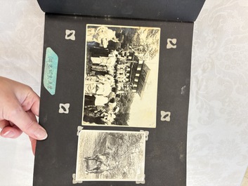 Three photo albums on the Imperial Japanese Army and the people of Southern China and Shanghai, 1936-1942