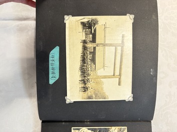 Three photo albums on the Imperial Japanese Army and the people of Southern China and Shanghai, 1936-1942