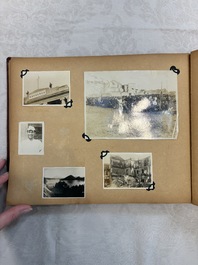Two photo albums on the Japanese naval landing force in Shanghai, Wuhan and Southern China, 1936-1938