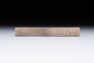 A varied group of six Japanese koshirae components or sword fittings, Edo