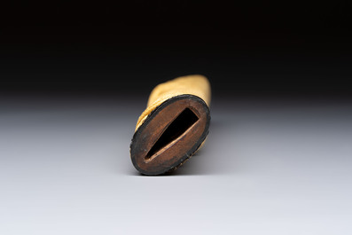 A varied group of six Japanese koshirae components or sword fittings, Edo