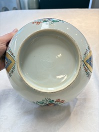 A Chinese famille rose armorial bowl with the arms of Byde with Hope in pretense, Qianlong, ca. 1775