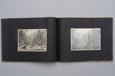 Five photo albums on the Imperial Japanese Navy, compiled by a naval captain, 1919-1940