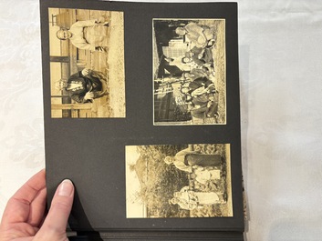 Three photo albums on the Imperial Japanese Army and the people of Southern China and Shanghai, 1936-1942