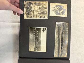 Three photo albums on the Imperial Japanese Army and the people of Southern China and Shanghai, 1936-1942