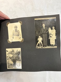 Three photo albums on the Imperial Japanese Army and the people of Southern China and Shanghai, 1936-1942