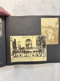 Three photo albums on the Imperial Japanese Army and the people of Southern China and Shanghai, 1936-1942
