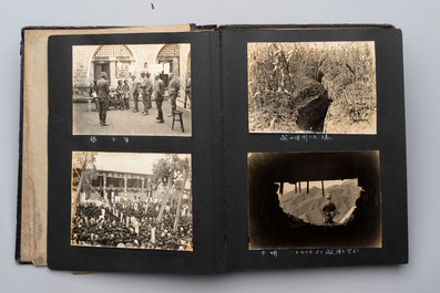 Three photo albums on the Imperial Japanese Army, Second Sino-Japanese War, 1937-1945