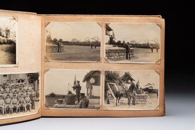 Three photo albums on the Imperial Japanese Army and the people of Southern China and Shanghai, 1936-1942