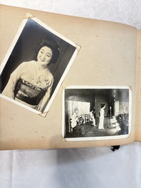 Three photo albums on the Imperial Japanese Army and the people of Southern China and Shanghai, 1936-1942