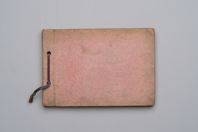 Five photo albums on the Imperial Japanese Navy, compiled by a naval captain, 1919-1940
