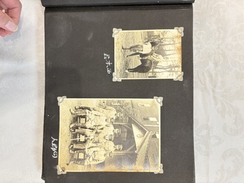 Three photo albums on the Imperial Japanese Army and the people of Southern China and Shanghai, 1936-1942
