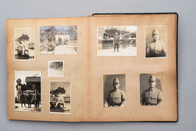 Three photo albums on the Imperial Japanese Army, Second Sino-Japanese War, 1937-1945